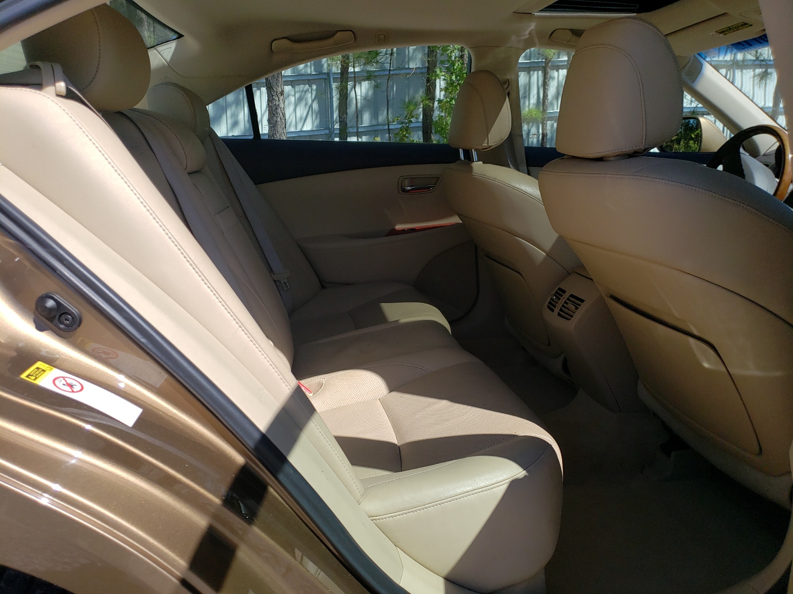 Photo 6 from auction – 2007 LEXUS ES 350 with VIN JTHBJ46G572144951