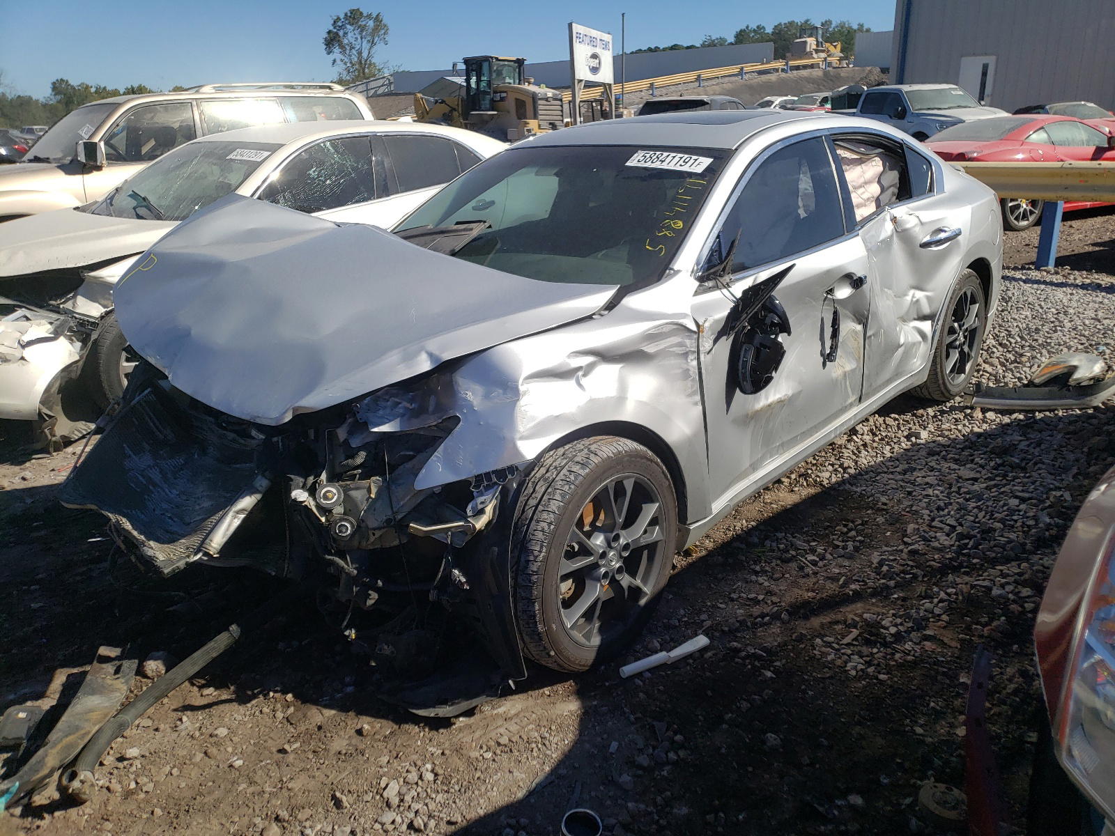 Photo 2 from auction – 2012 NISSAN MAXIMA S with VIN 1N4AA5AP5CC837118