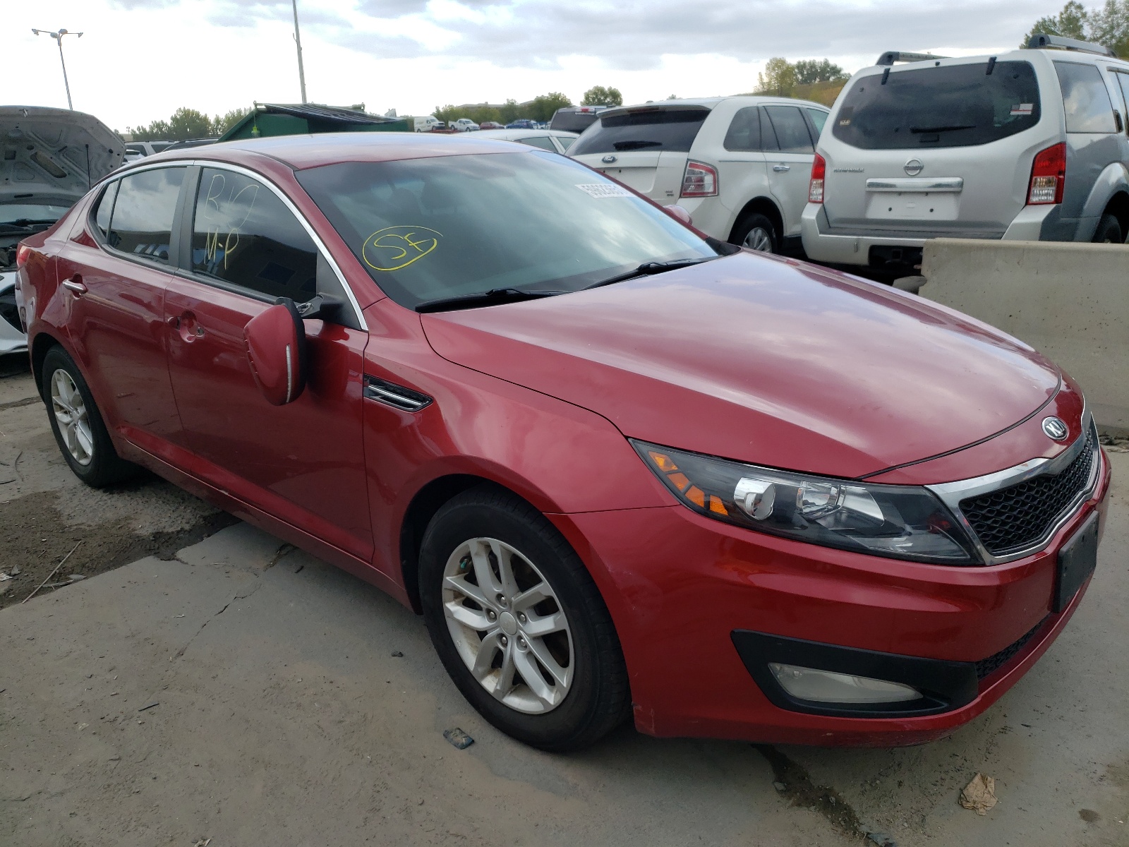 Photo 1 from auction – 2013 KIA OPTIMA LX with VIN 5XXGM4A71DG161449