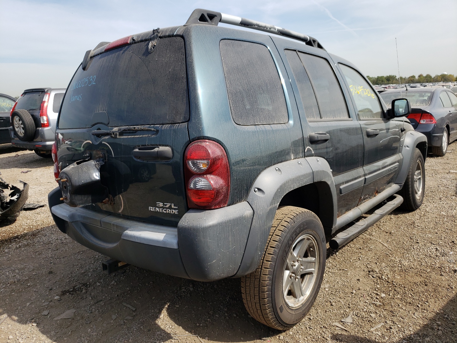 Photo 4 from auction – 2005 JEEP LIBERTY RE with VIN 1J4GL38K95W726919