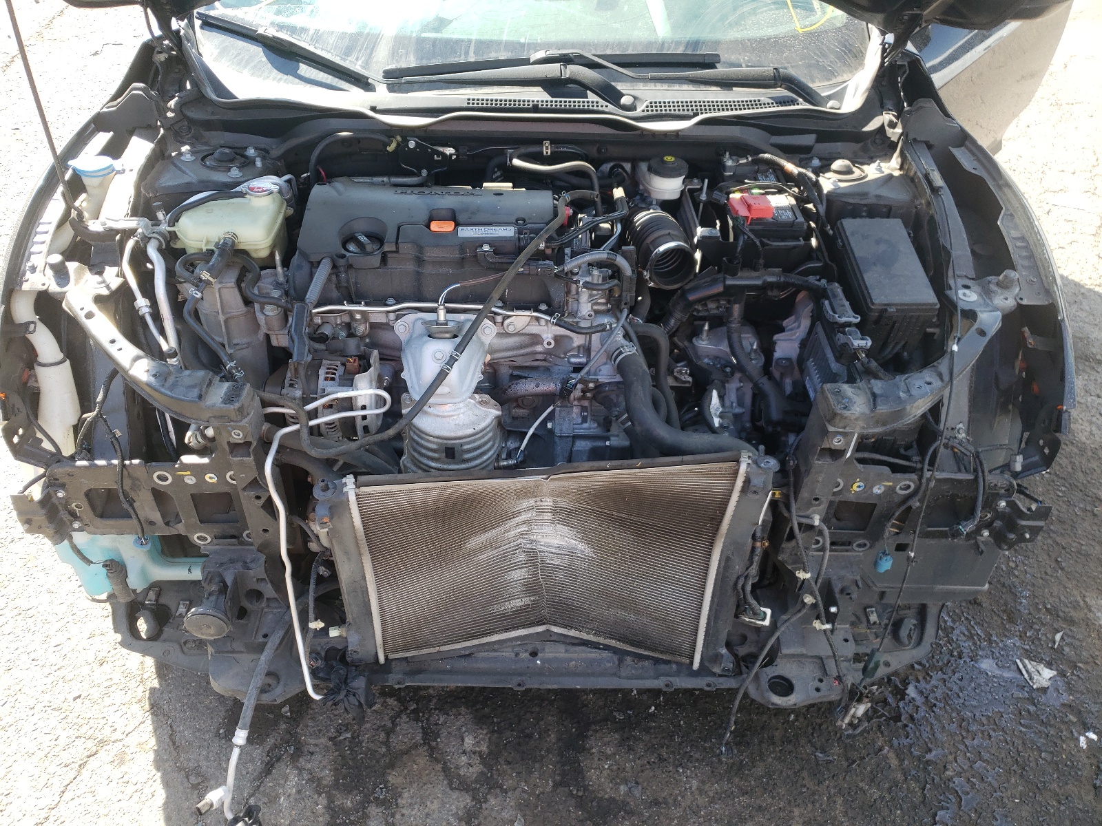 Photo 7 from auction – 2016 HONDA CIVIC LX with VIN 19XFC2F52GE204428