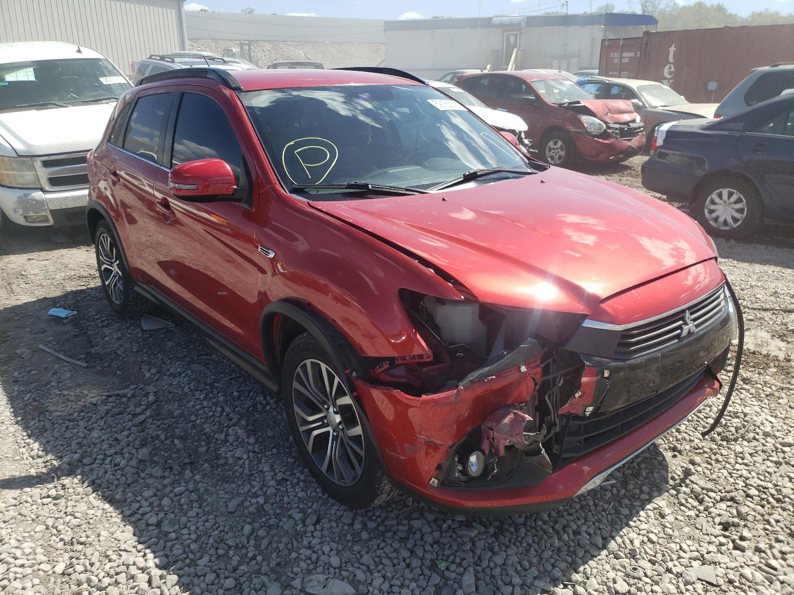 MITSUBISHI OUTLANDER 2016 with VIN JA4AP4AW2GZ047976 - Photo from auction