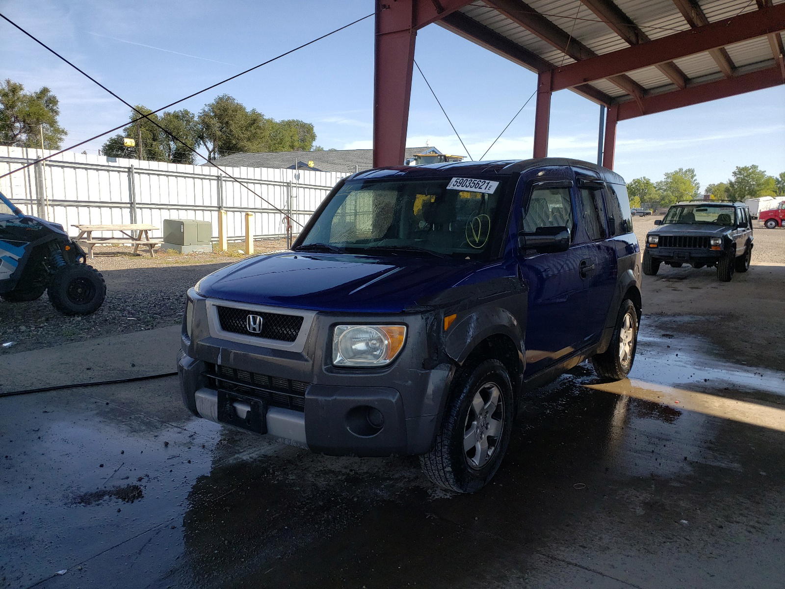 Photo 2 from auction – 2004 HONDA ELEMENT EX with VIN 5J6YH28534L031510