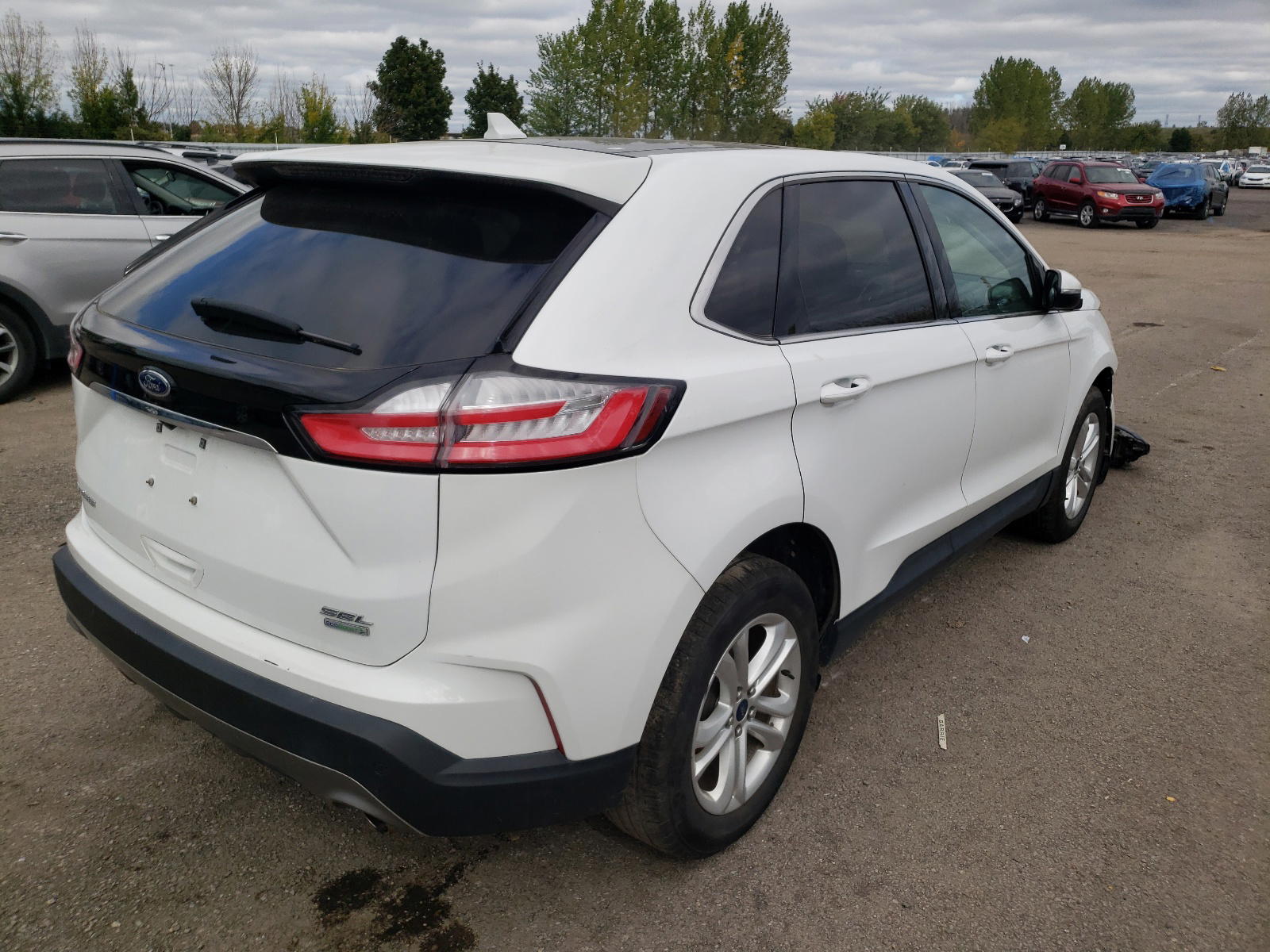Photo 4 from auction – 2019 FORD EDGE SEL with VIN 2FMPK3J94KBC07480