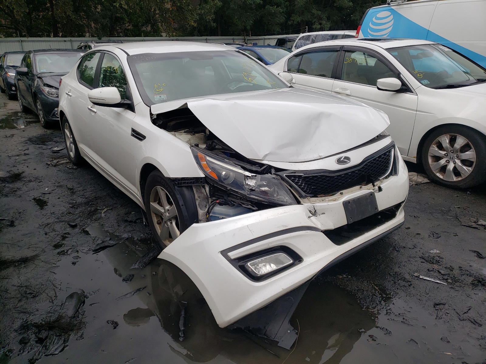 KIA OPTIMA LX 2015 with VIN KNAGM4A72F5554669 - Photo from auction