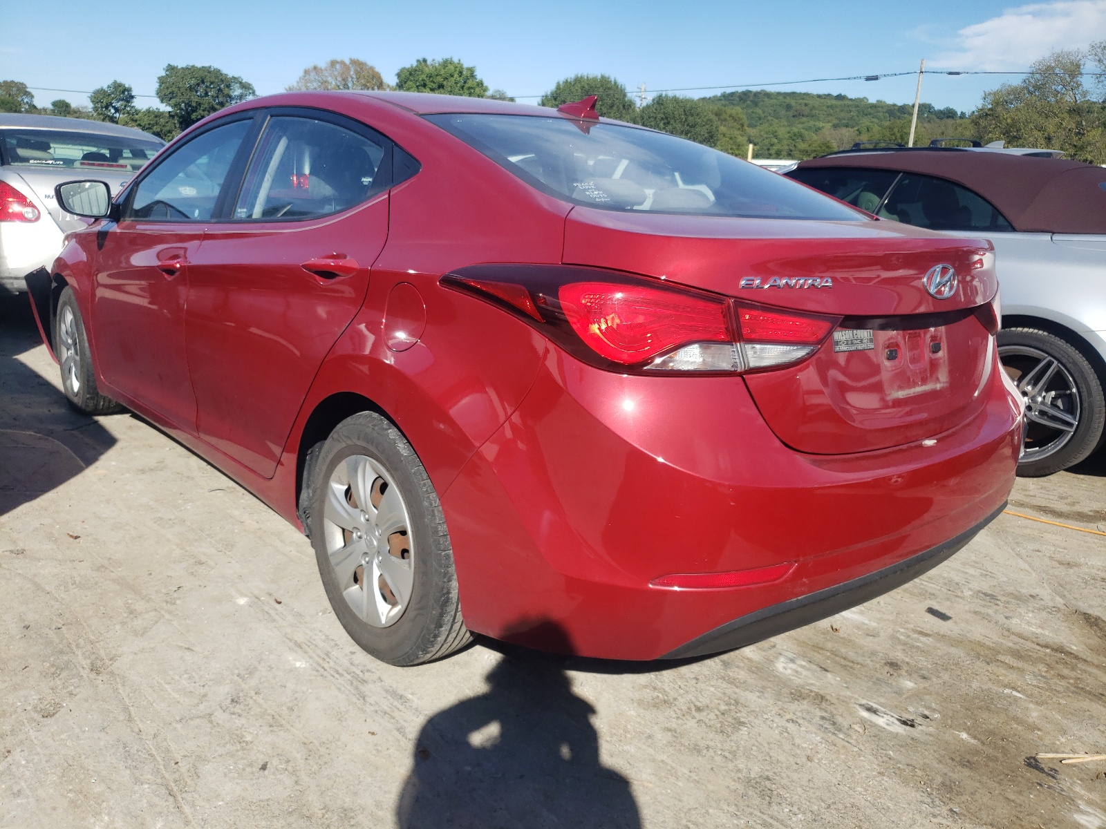 Photo 3 from auction – 2016 HYUNDAI ELANTRA SE with VIN KMHDH4AE8GU640130