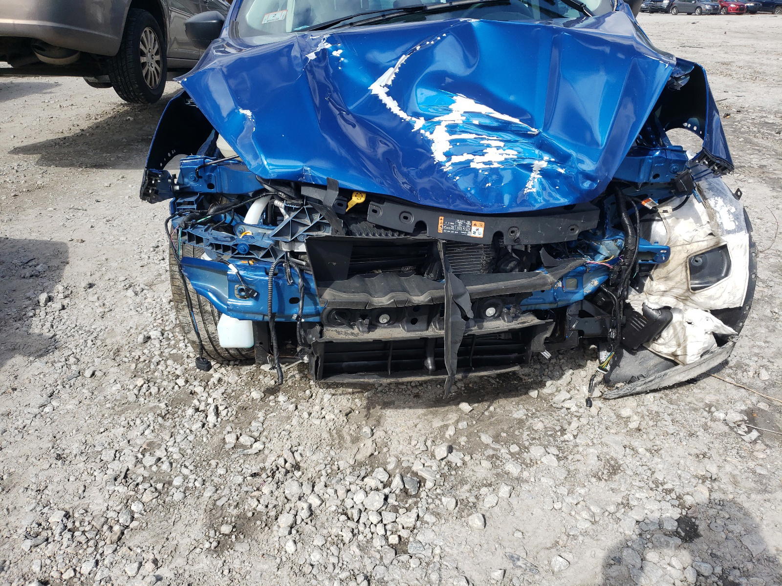 Photo 9 from auction – 2017 FORD ESCAPE S with VIN 1FMCU0F76HUD71007