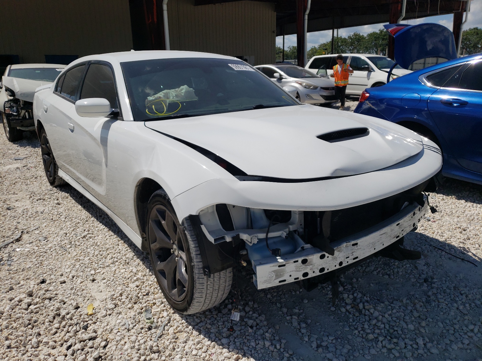 DODGE CHARGER GT 2019 with VIN 2C3CDXHG8KH566888 - Photo from auction