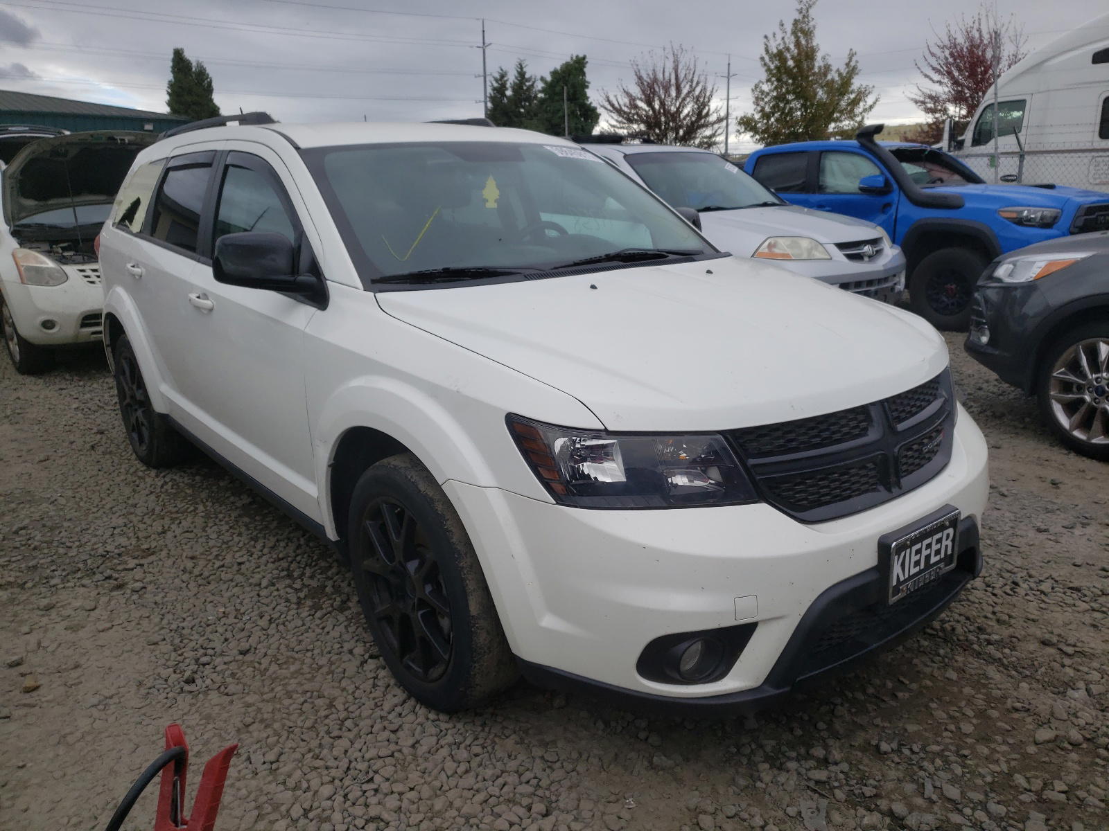 DODGE JOURNEY SX 2017 with VIN 3C4PDCBG4HT501373 - Photo from auction