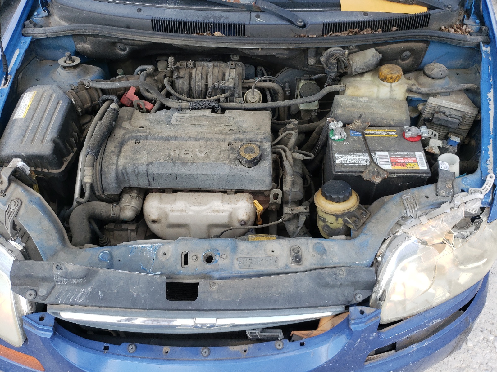 Photo 7 from auction – 2006 CHEVROLET AVEO LT with VIN KL1TG66626B522219