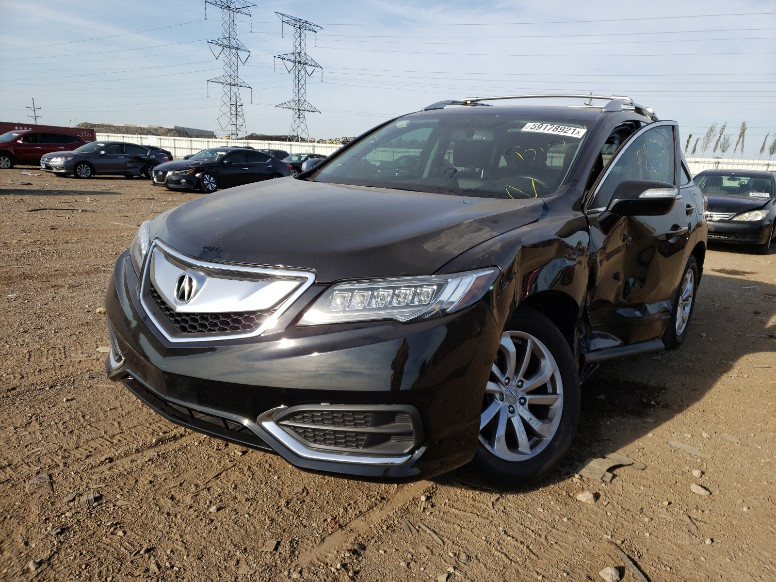 Photo 2 from auction – 2017 ACURA RDX with VIN 5J8TB3H38HL010567