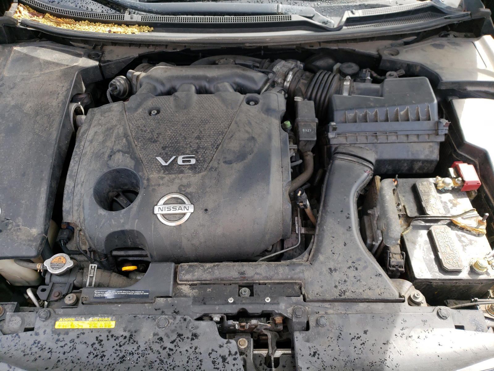 Photo 7 from auction – 2012 NISSAN MAXIMA S with VIN 1N4AA5AP3CC832211