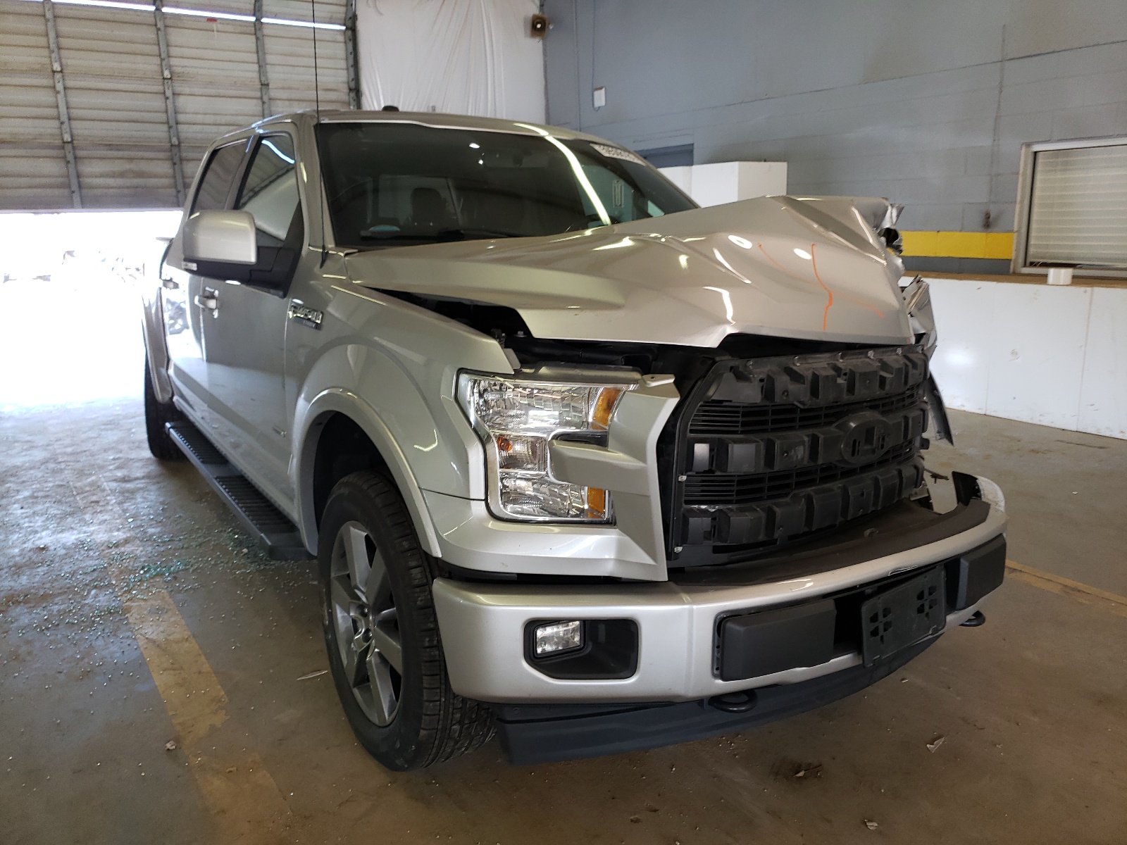 FORD F150 SUPER 2017 with VIN 1FTEW1EP3HFB19833 - Photo from auction