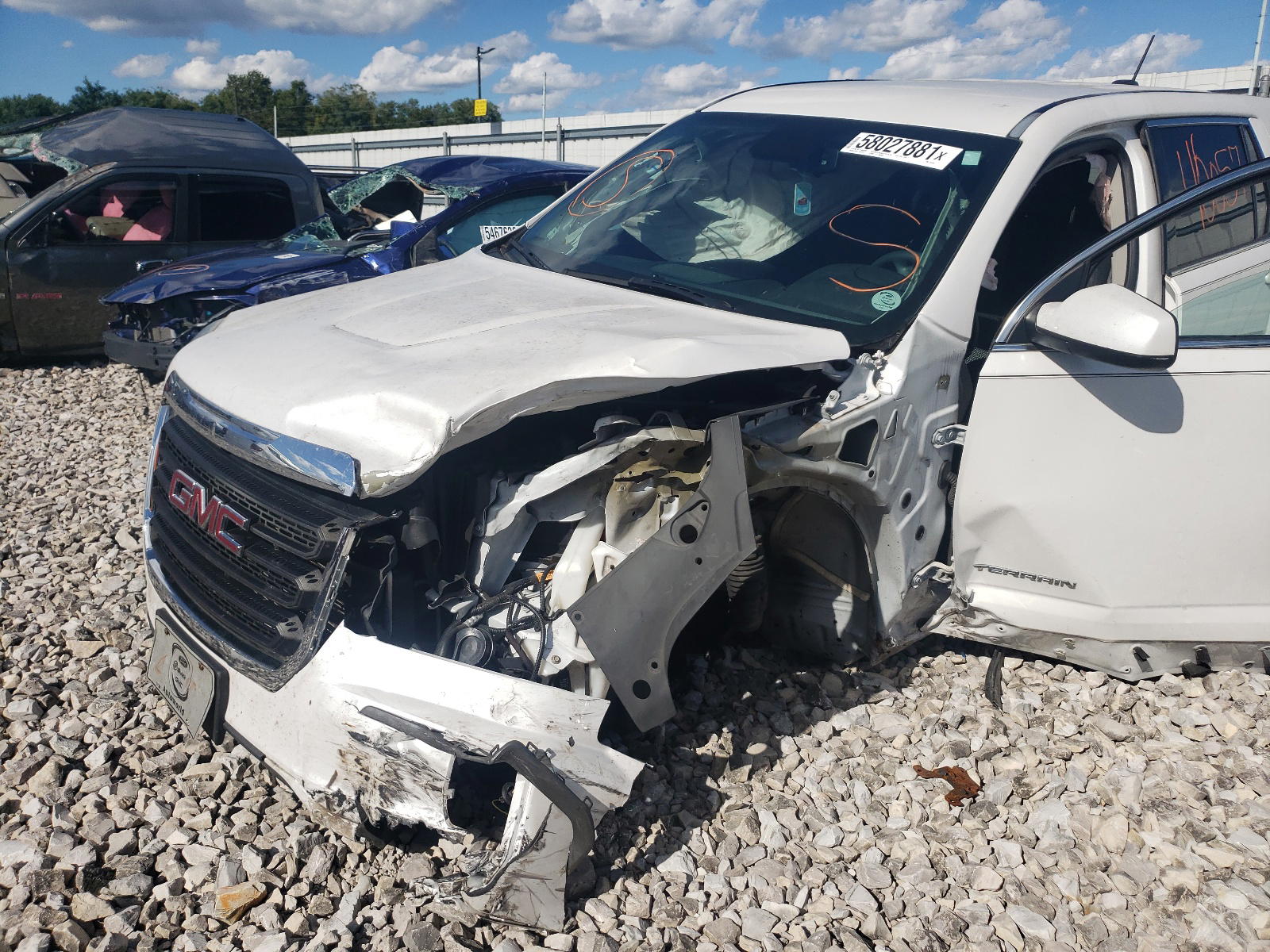 Photo 9 from auction – 2016 GMC TERRAIN SL with VIN 2GKFLSEK5G6223194