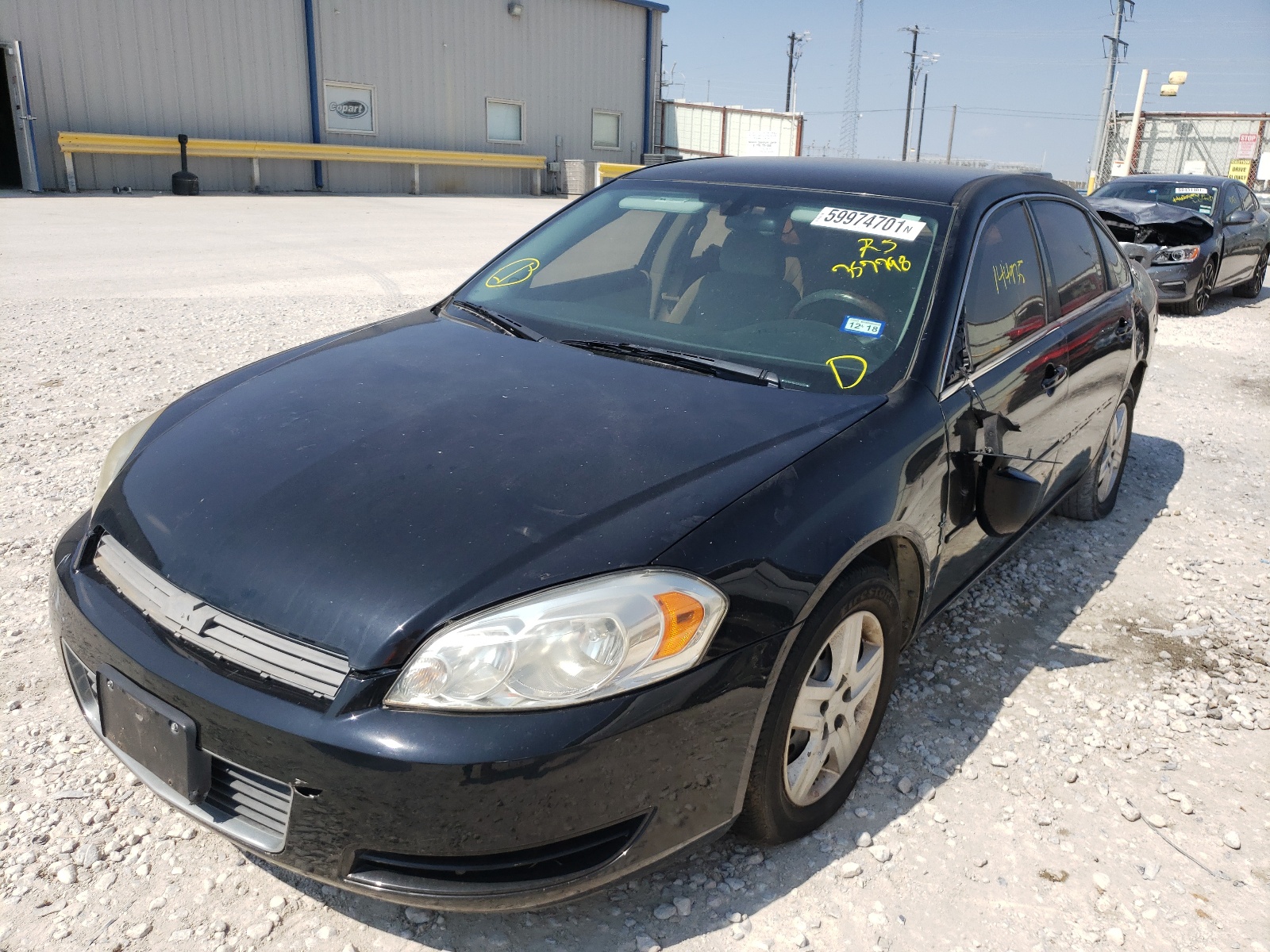 Photo 2 from auction – 2007 CHEVROLET IMPALA LS with VIN 2G1WB58K179357798