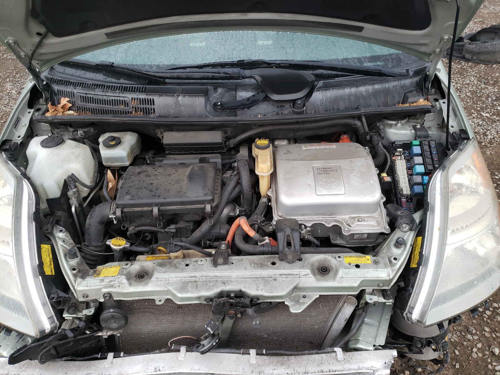Photo 7 from auction – 2006 TOYOTA PRIUS with VIN JTDKB20U963130075