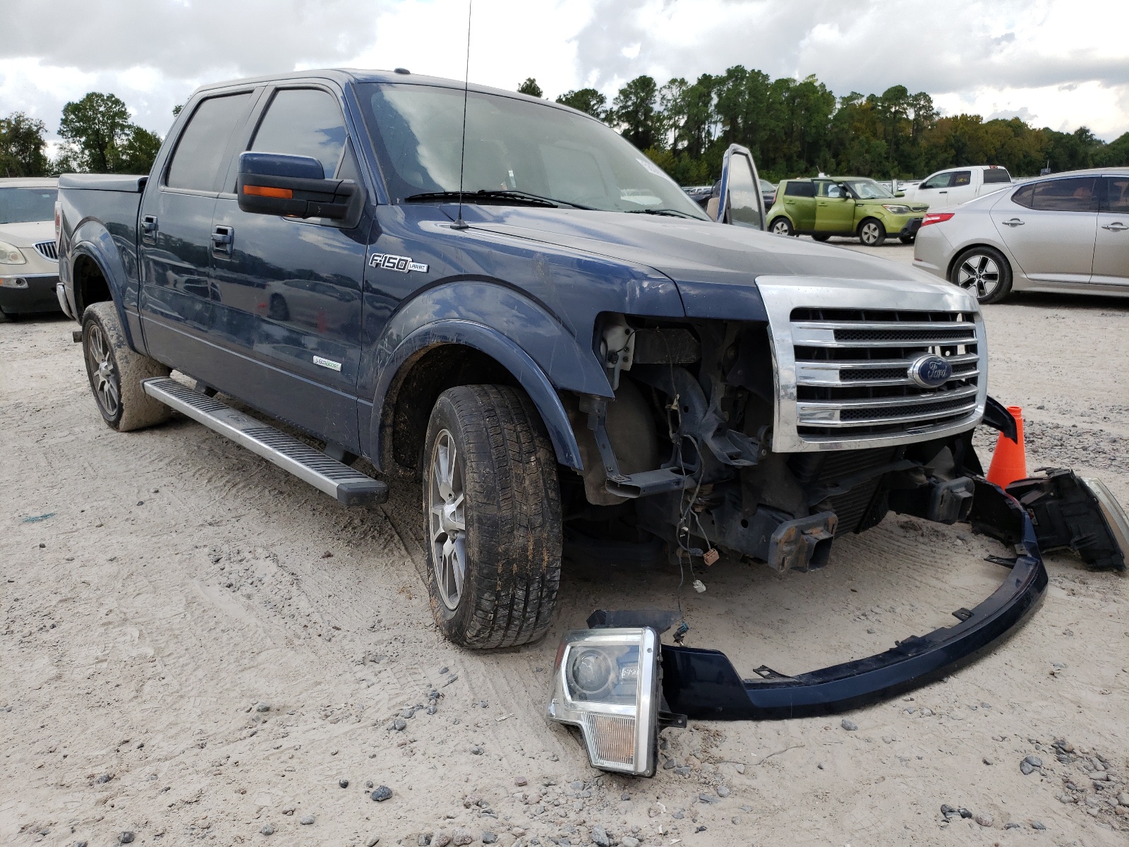 FORD F150 SUPER 2014 with VIN 1FTFW1CT4EKF20394 - Photo from auction