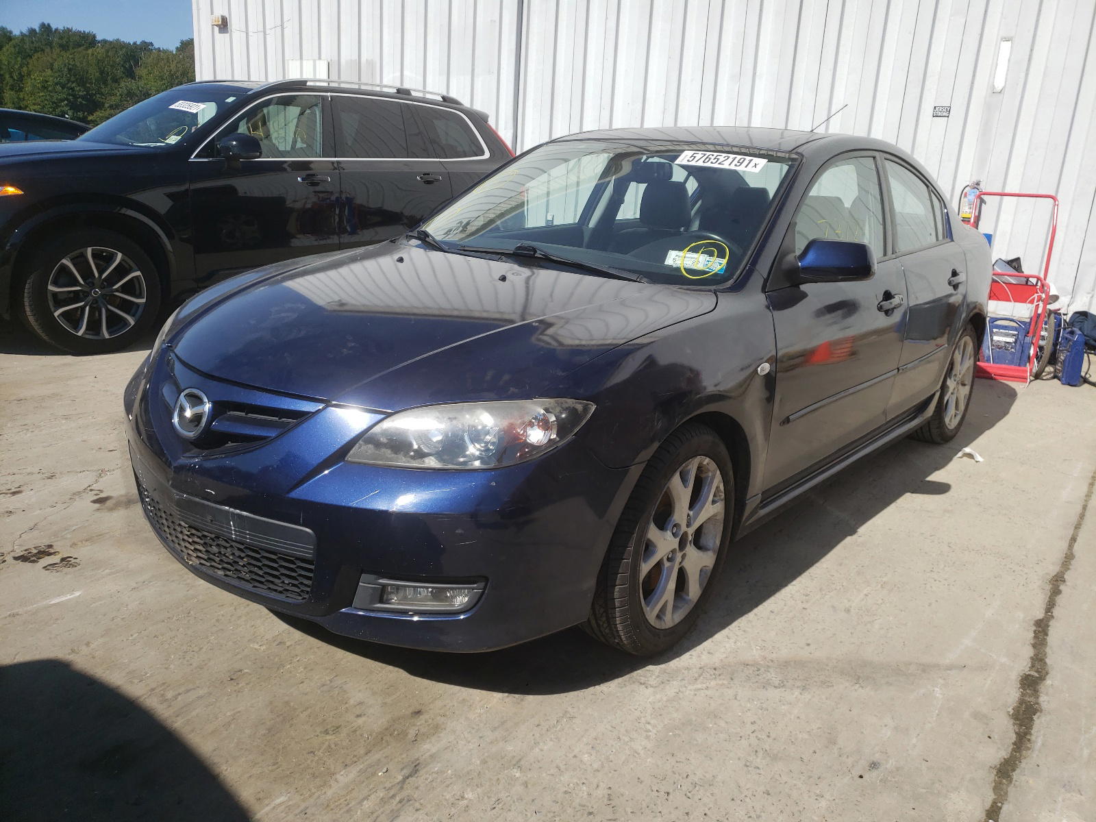 Photo 2 from auction – 2008 MAZDA 3 S with VIN JM1BK324281129822