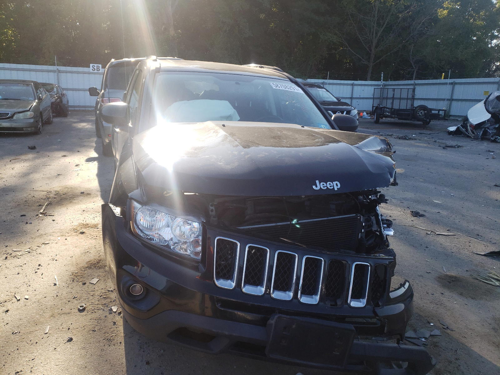 Photo 7 from auction – 2011 JEEP COMPASS SP with VIN 1J4NF1FB7BD154312