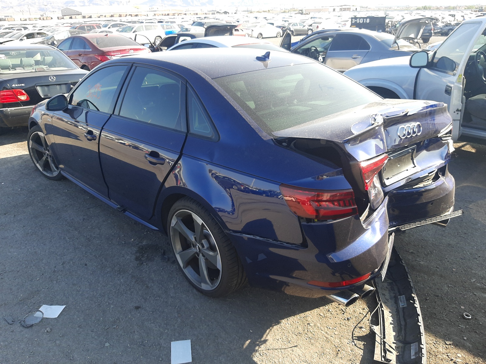 Photo 3 from auction – 2018 AUDI S4 PREMIUM with VIN WAUB4AF44JA052432