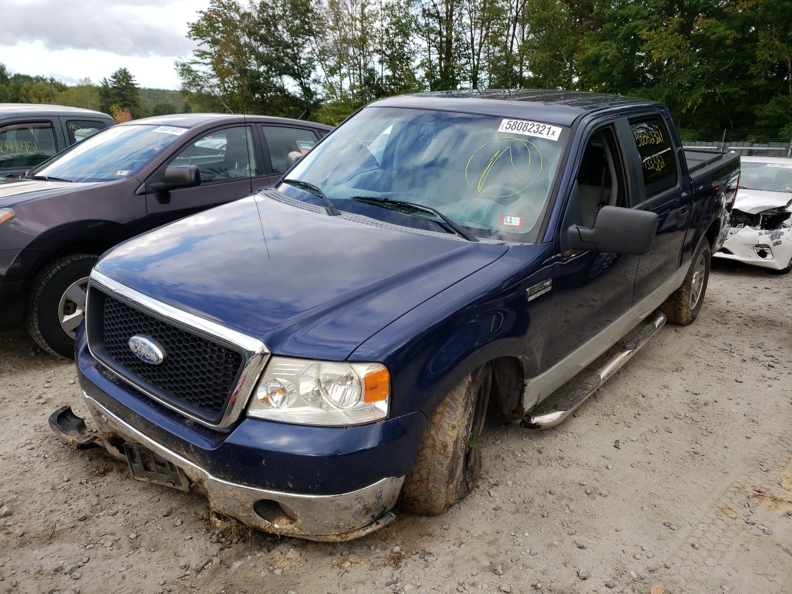 Photo 2 from auction – 2007 FORD F150 SUPER with VIN 1FTPW14537FB83507