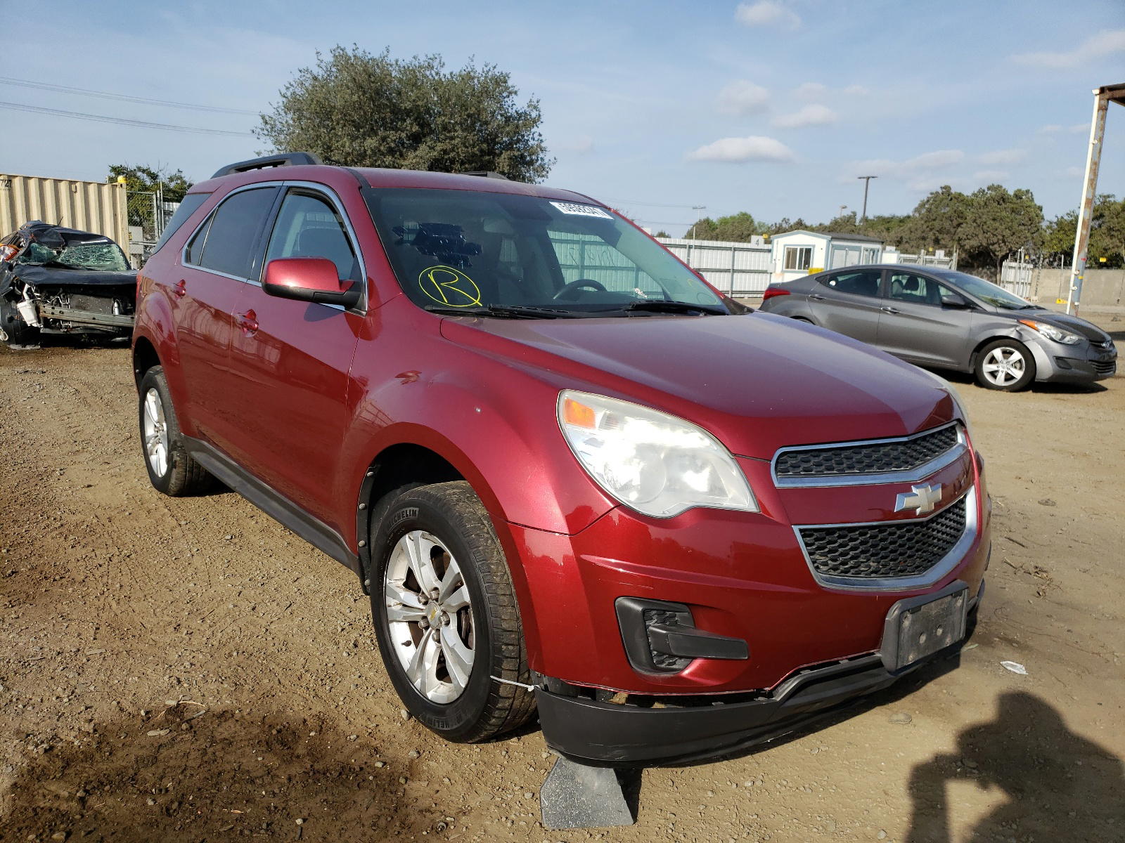CHEVROLET EQUINOX LT 2012 with VIN 2GNALDEK9C6270960 - Photo from auction