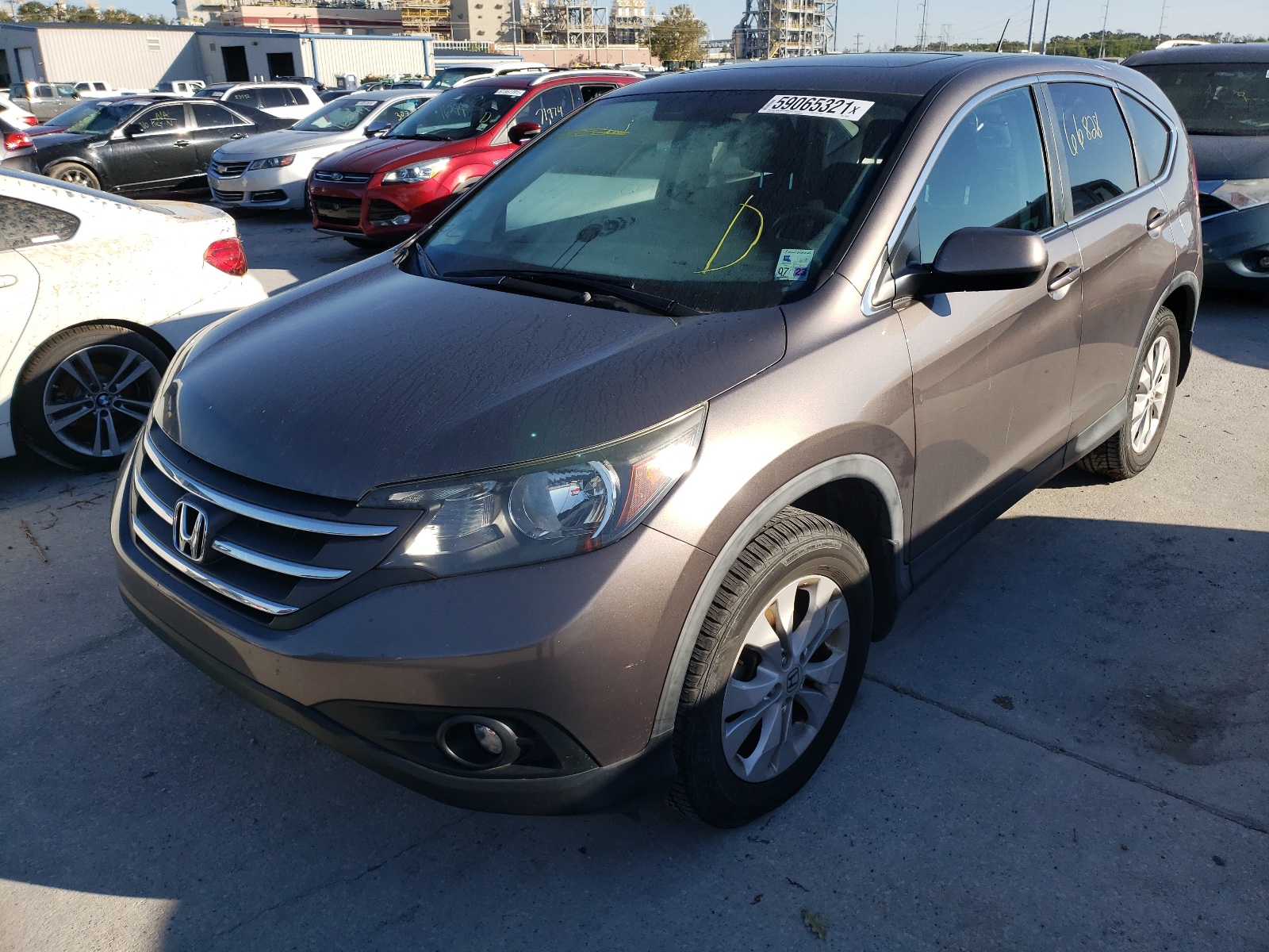 Photo 2 from auction – 2014 HONDA CR-V EX with VIN 3CZRM3H52EG702895