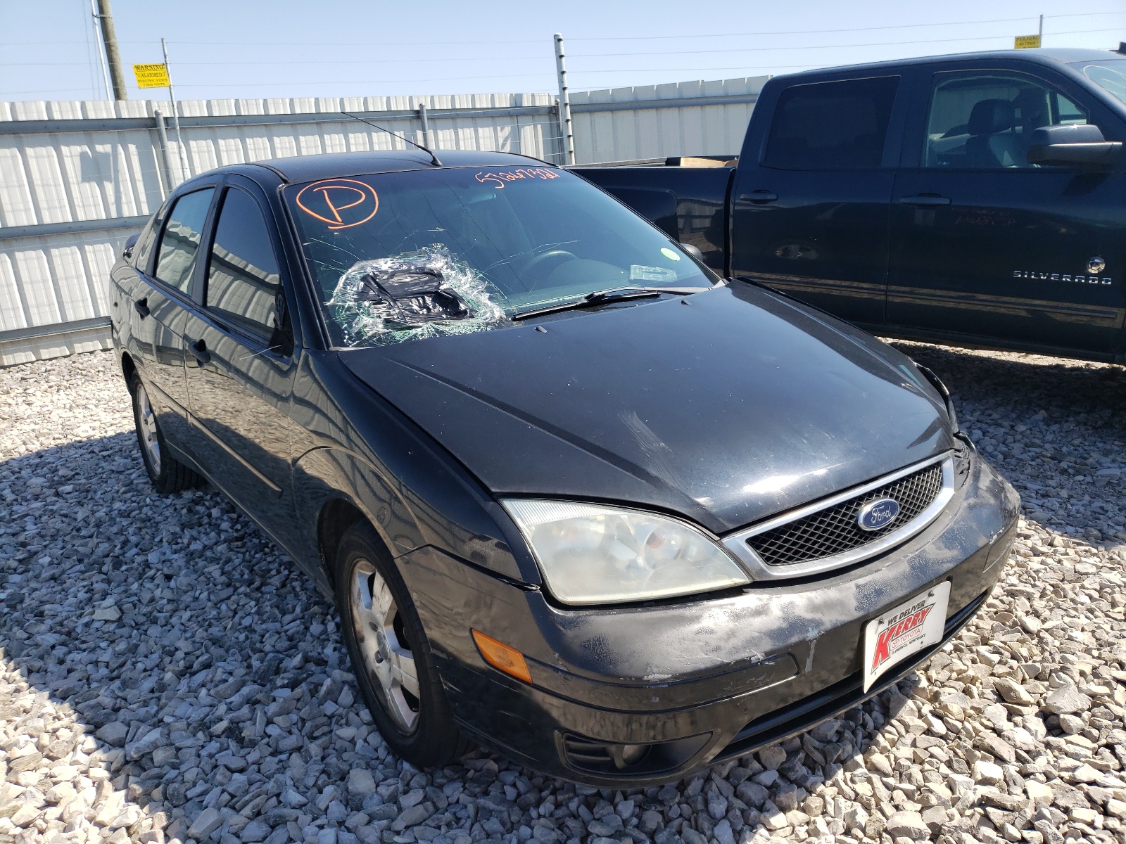 Photo 1 from auction – 2007 FORD FOCUS ZX4 with VIN 1FAHP34N27W291376