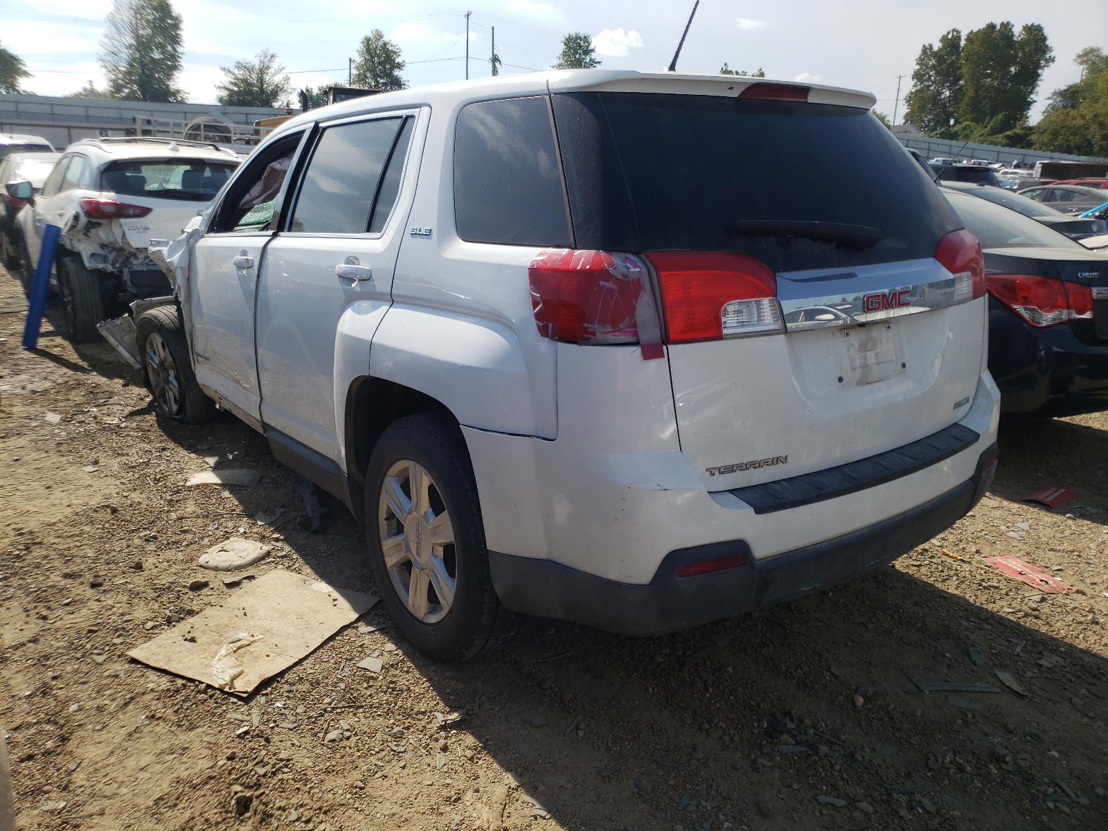 Photo 3 from auction – 2014 GMC TERRAIN SL with VIN 2GKFLVEKXE6328165