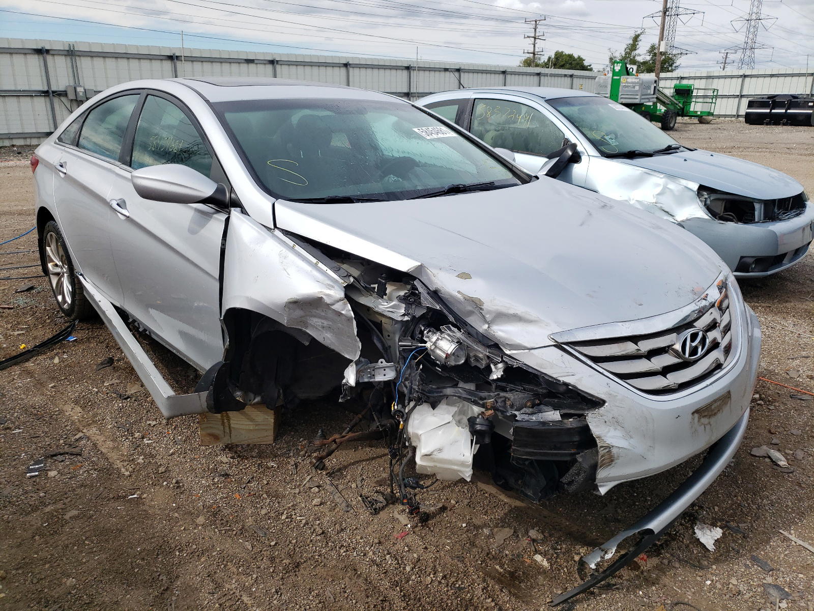 HYUNDAI SONATA SE 2012 with VIN 5NPEC4AC9CH428976 - Photo from auction