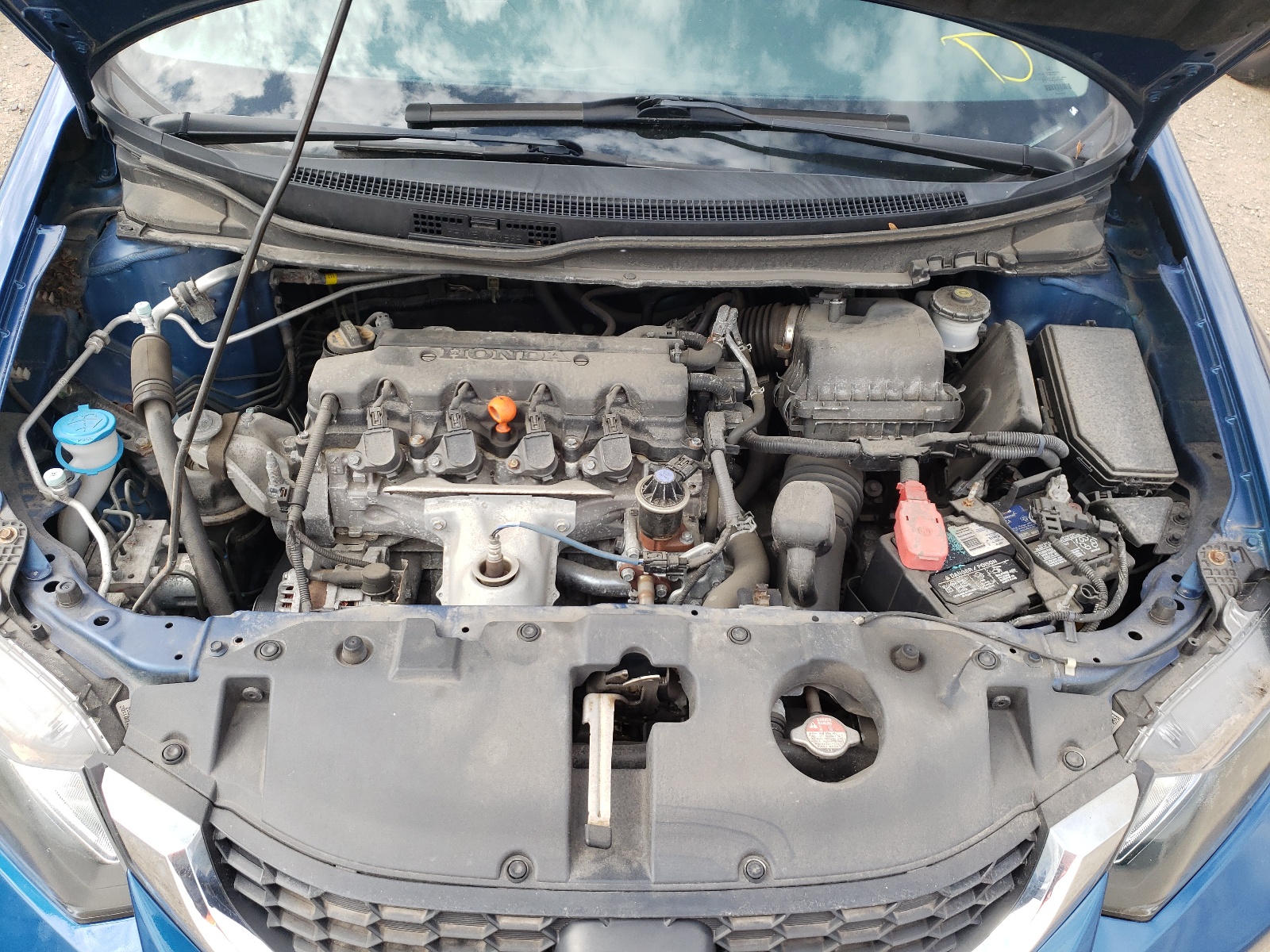 Photo 7 from auction – 2014 HONDA CIVIC LX with VIN 19XFB2F51EE040170