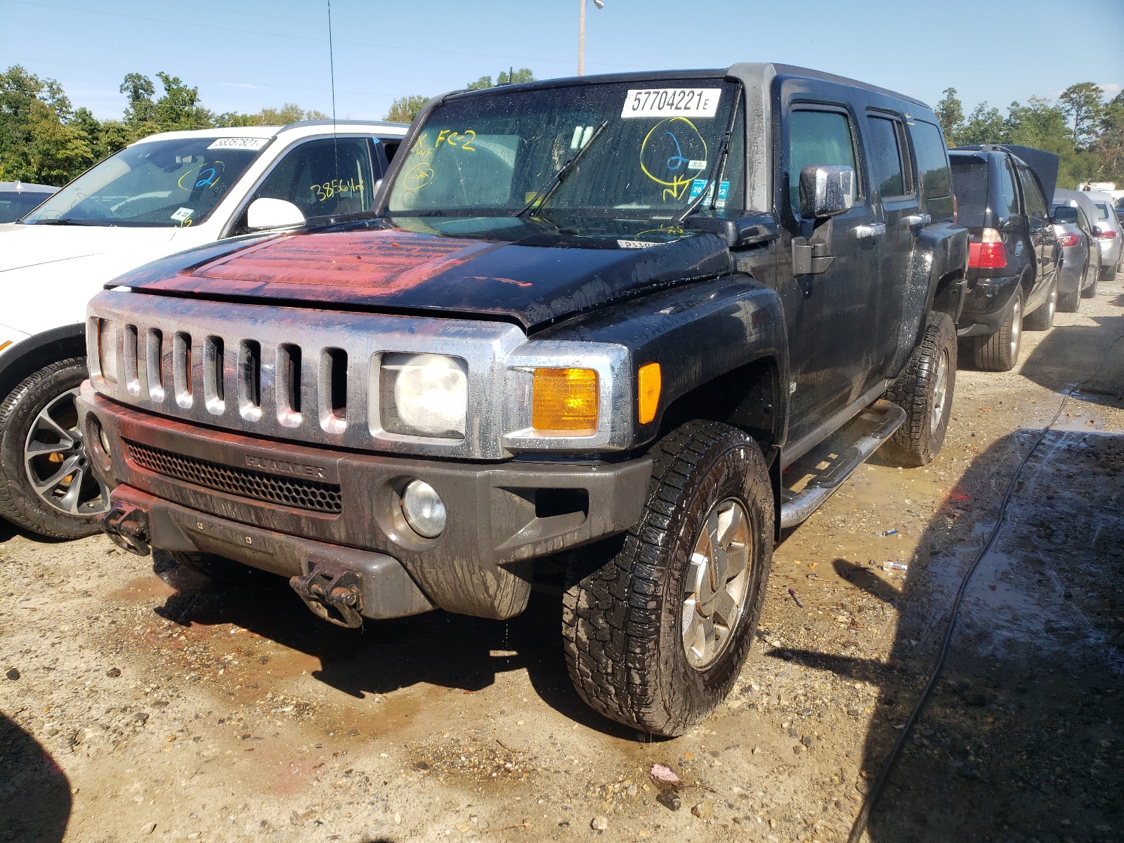 Photo 2 from auction – 2007 HUMMER H3 with VIN 5GTDN13E378248876