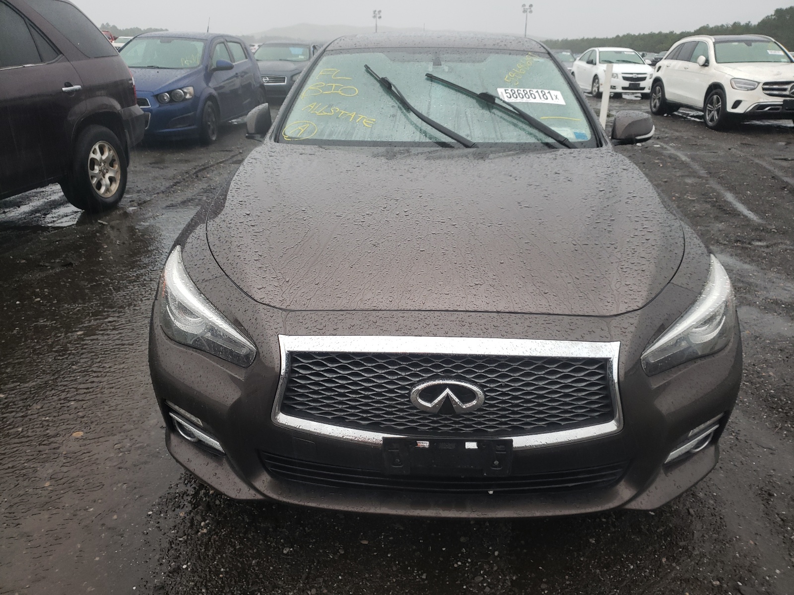 Photo 9 from auction – 2016 INFINITI Q50 BASE with VIN JN1CV7AR4GM251078
