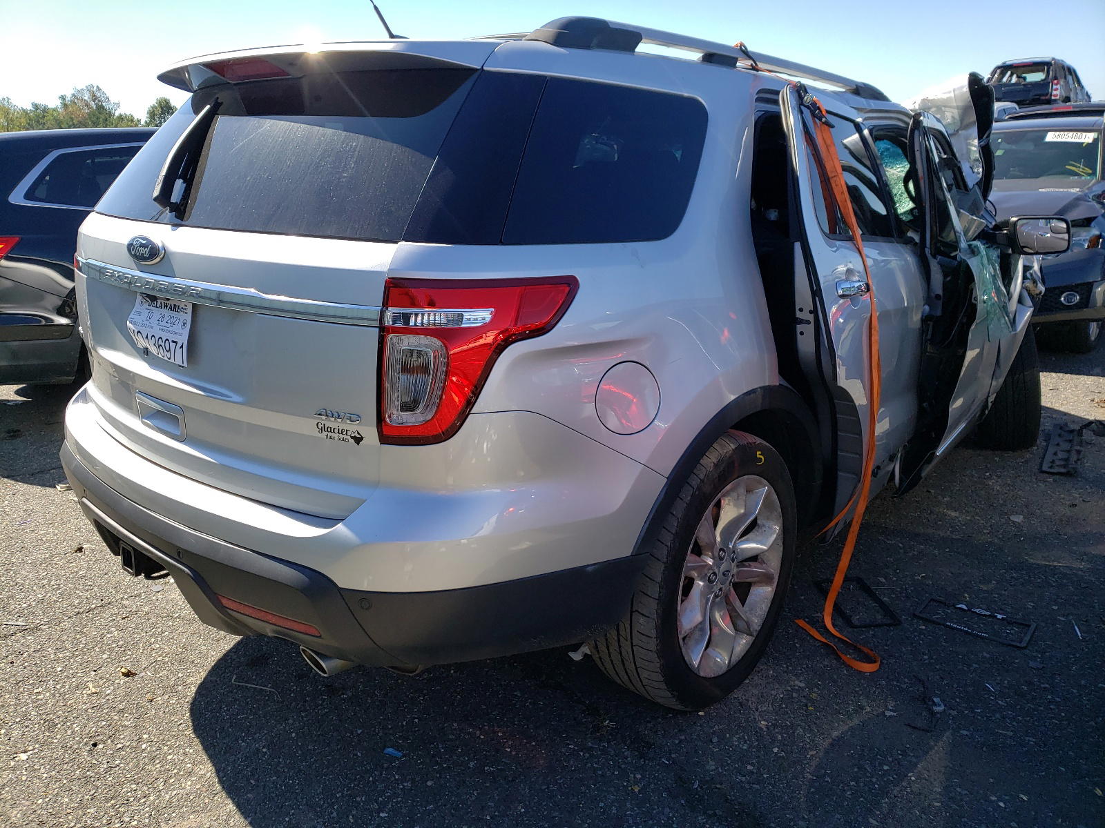 Photo 4 from auction – 2013 FORD EXPLORER X with VIN 1FM5K8D82DGA61034