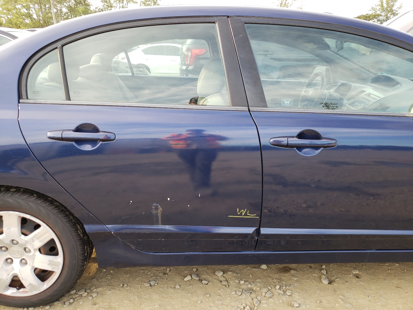 Photo 9 from auction – 2007 HONDA CIVIC LX with VIN 1HGFA16537L093705
