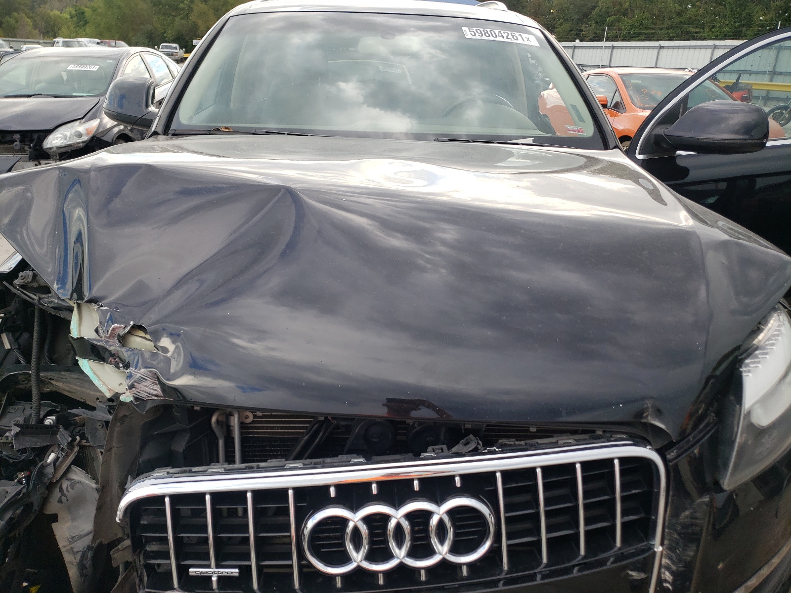 Photo 7 from auction – 2013 AUDI Q7 PREMIUM with VIN WA1LGAFE2DD004626