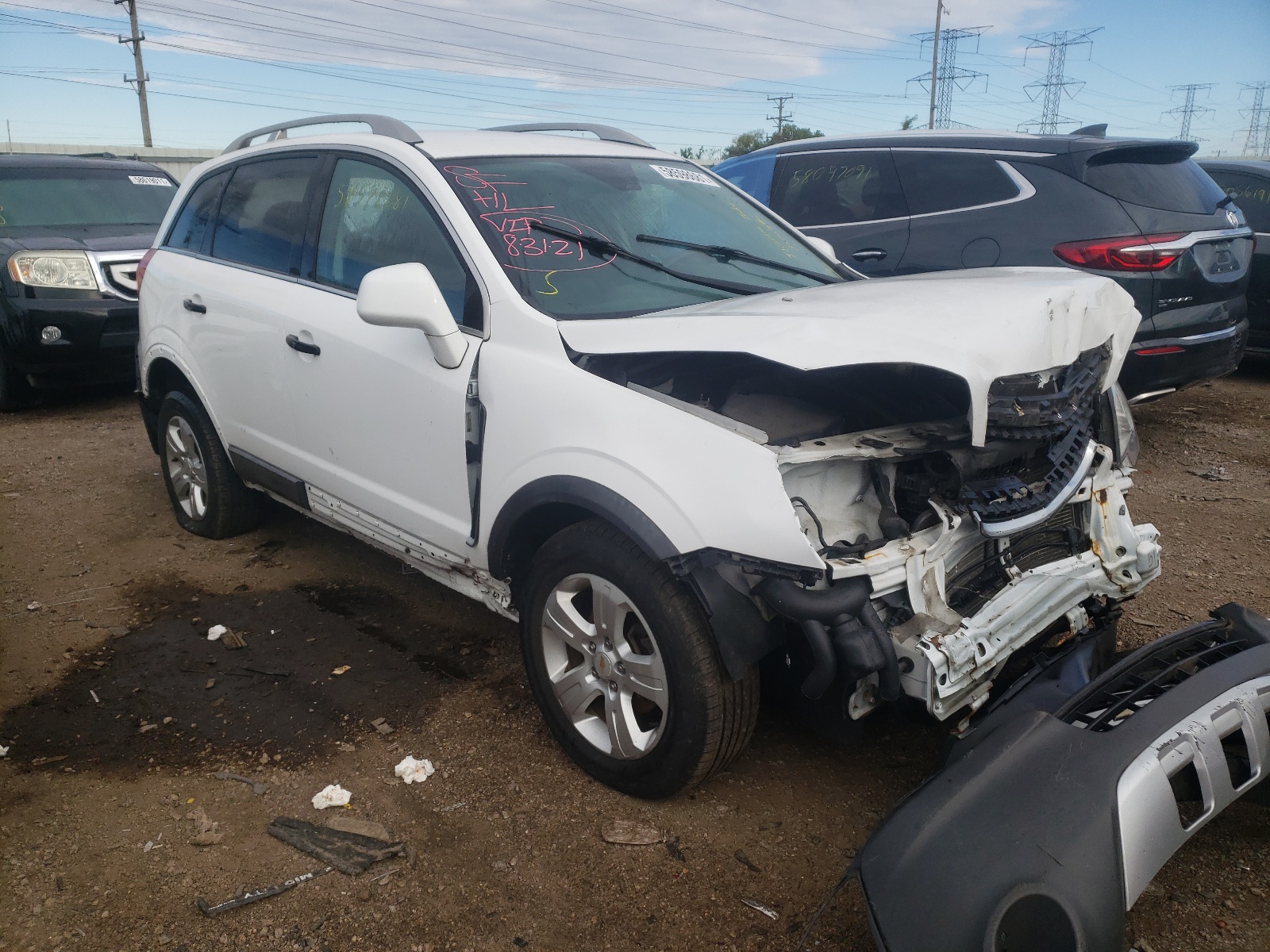 Photo 1 from auction – 2013 CHEVROLET CAPTIVA LS with VIN 3GNAL2EKXDS622600