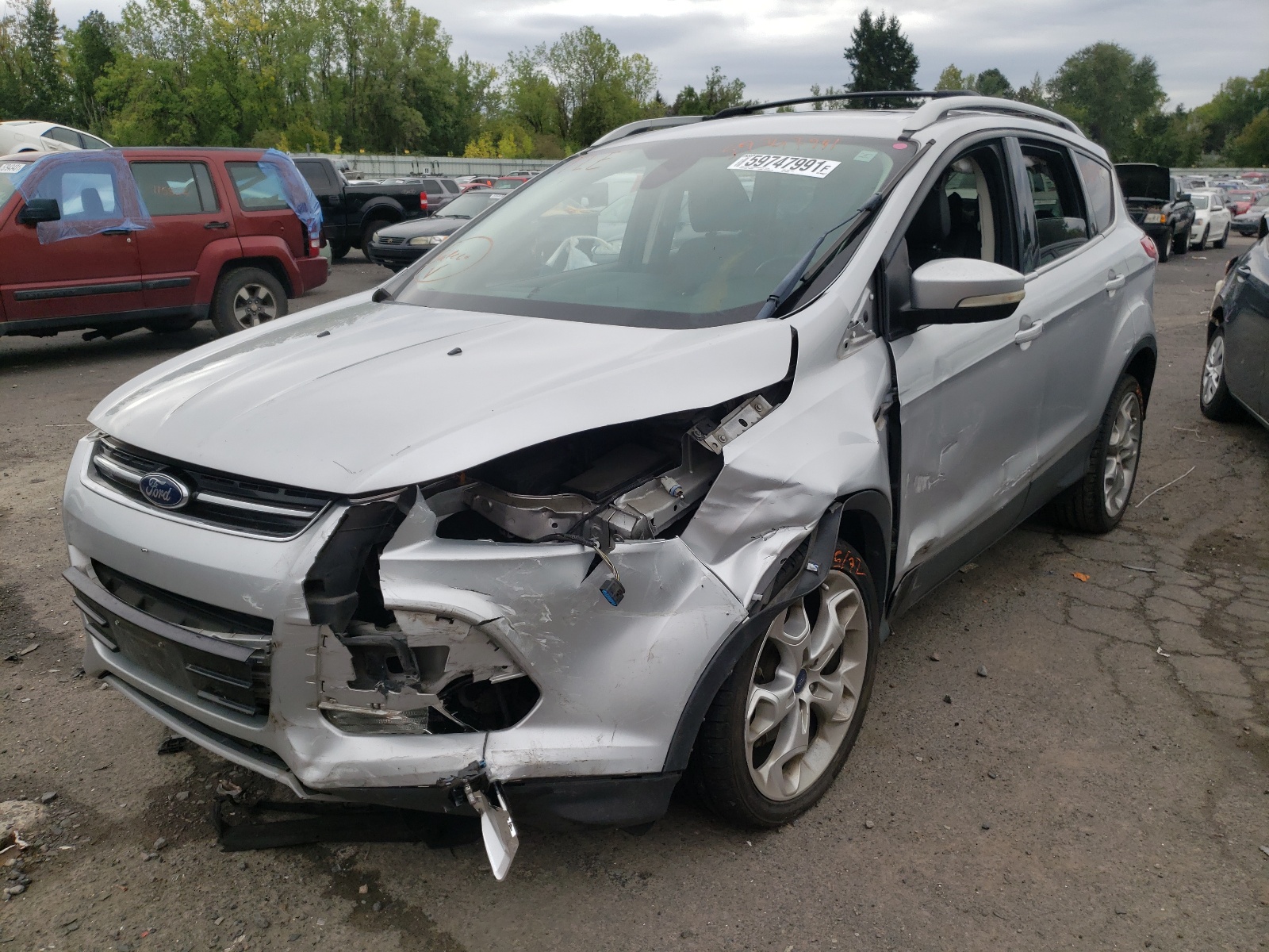 صورة رقم 2 من المزاد - 2013 FORD ESCAPE TIT مع VIN 1FMCU9J94DUC86898