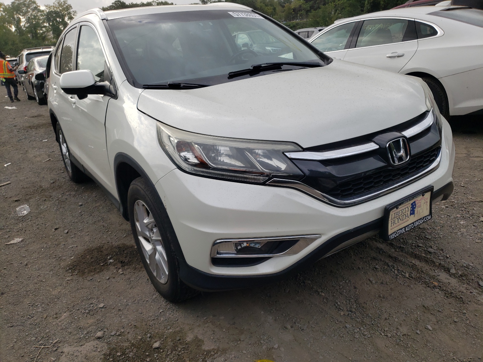 HONDA CR-V EXL 2015 with VIN 5J6RM4H78FL043846 - Photo from auction