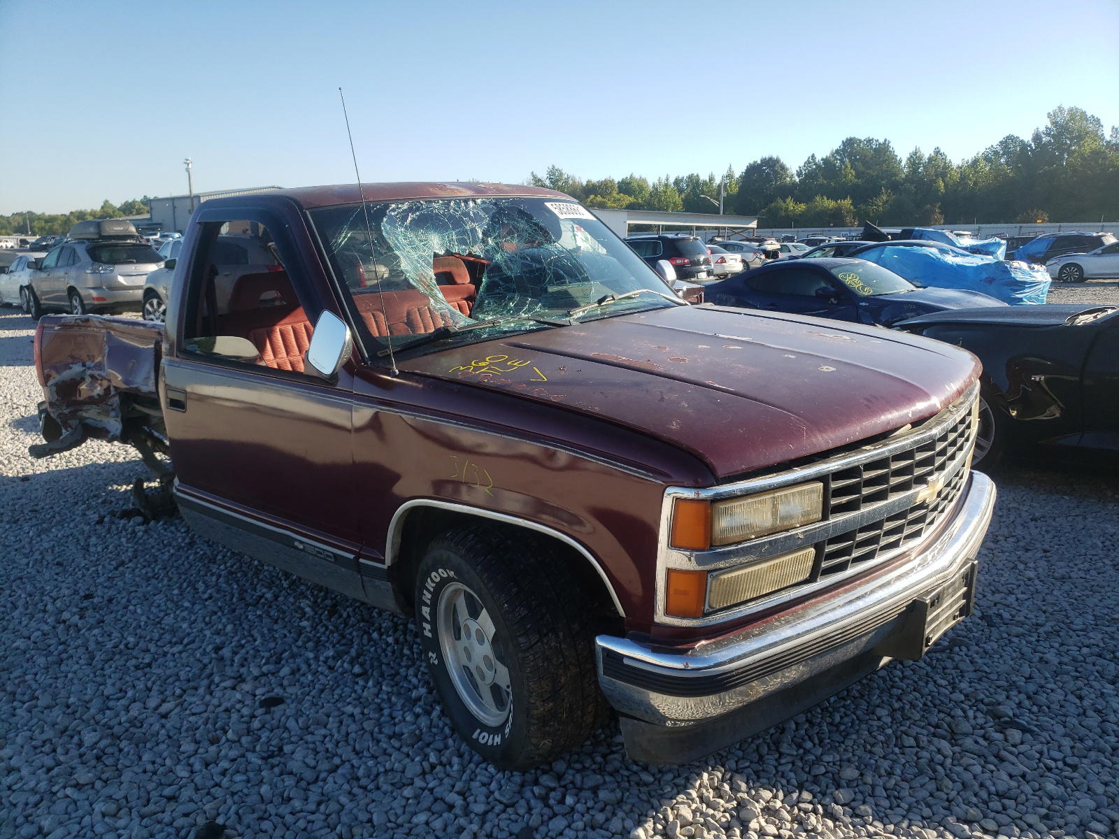 CHEVROLET 1500 1993 with VIN 1GCDC14K2PZ238917 - Photo from auction