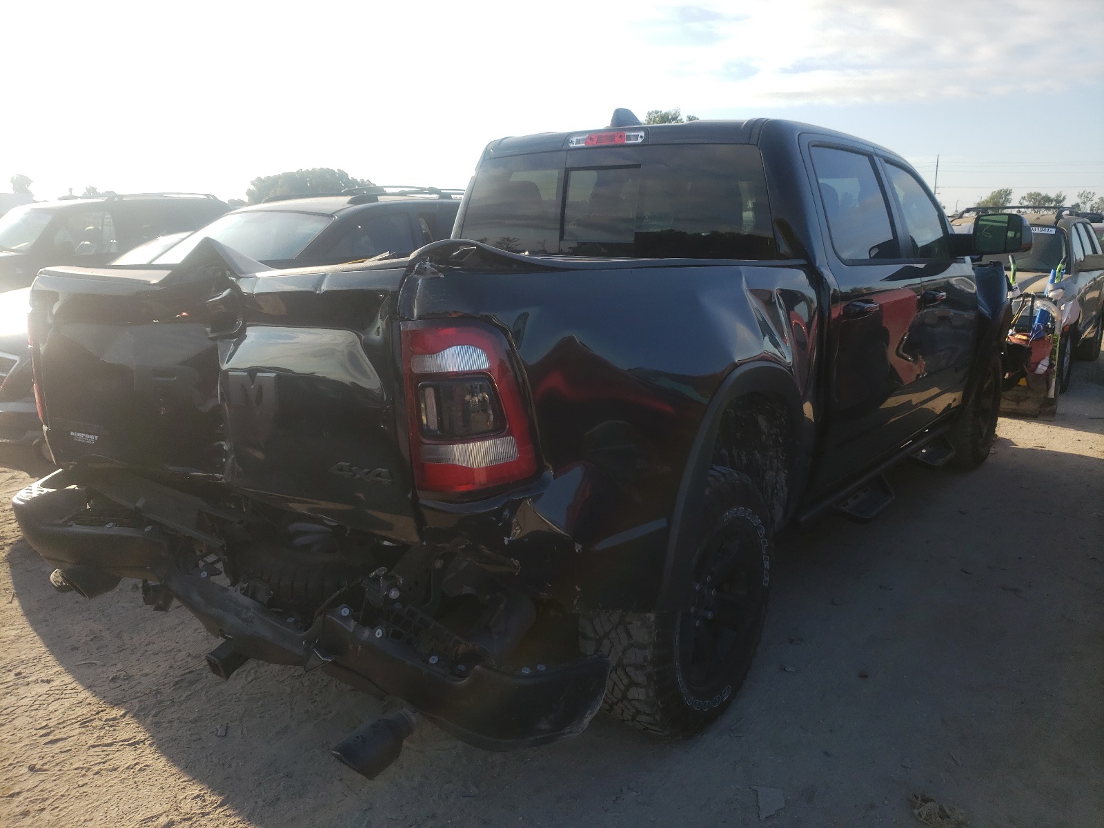 Photo 4 from auction – 2020 RAM 1500 REBEL with VIN 1C6SRFLT0LN422887