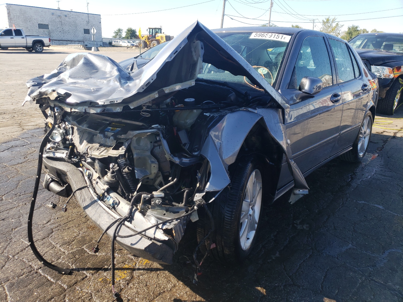 Photo 2 from auction – 2008 SAAB 9-5 AERO with VIN YS3EH49G583513513