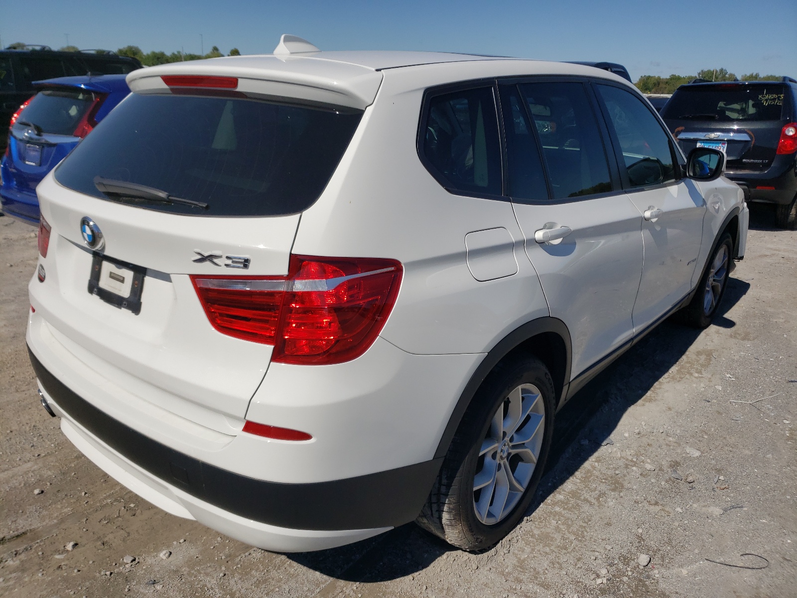 Photo 4 from auction – 2014 BMW X3 XDRIVE3 with VIN 5UXWX7C5XE0E77811