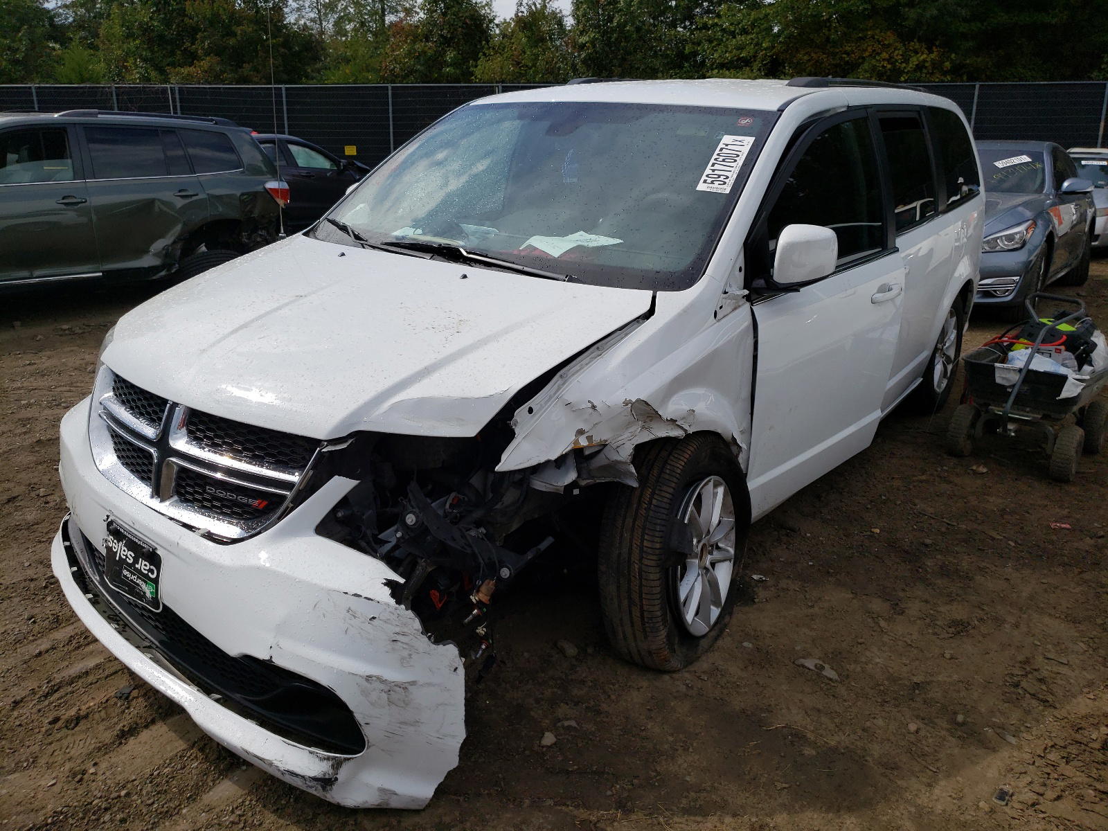 Photo 2 from auction – 2019 DODGE GRAND CARA with VIN 2C4RDGCG4KR520451