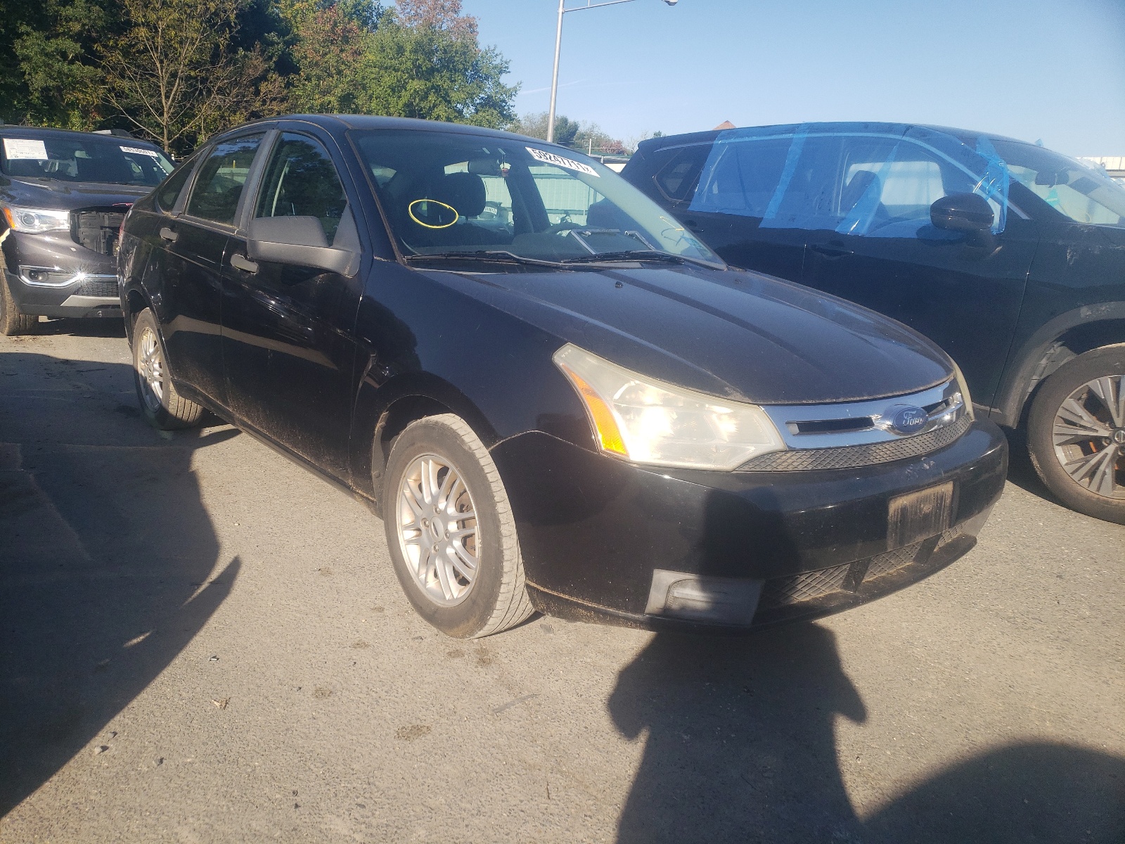 FORD FOCUS SE 2009 with VIN 1FAHP35N19W184272 - Photo from auction