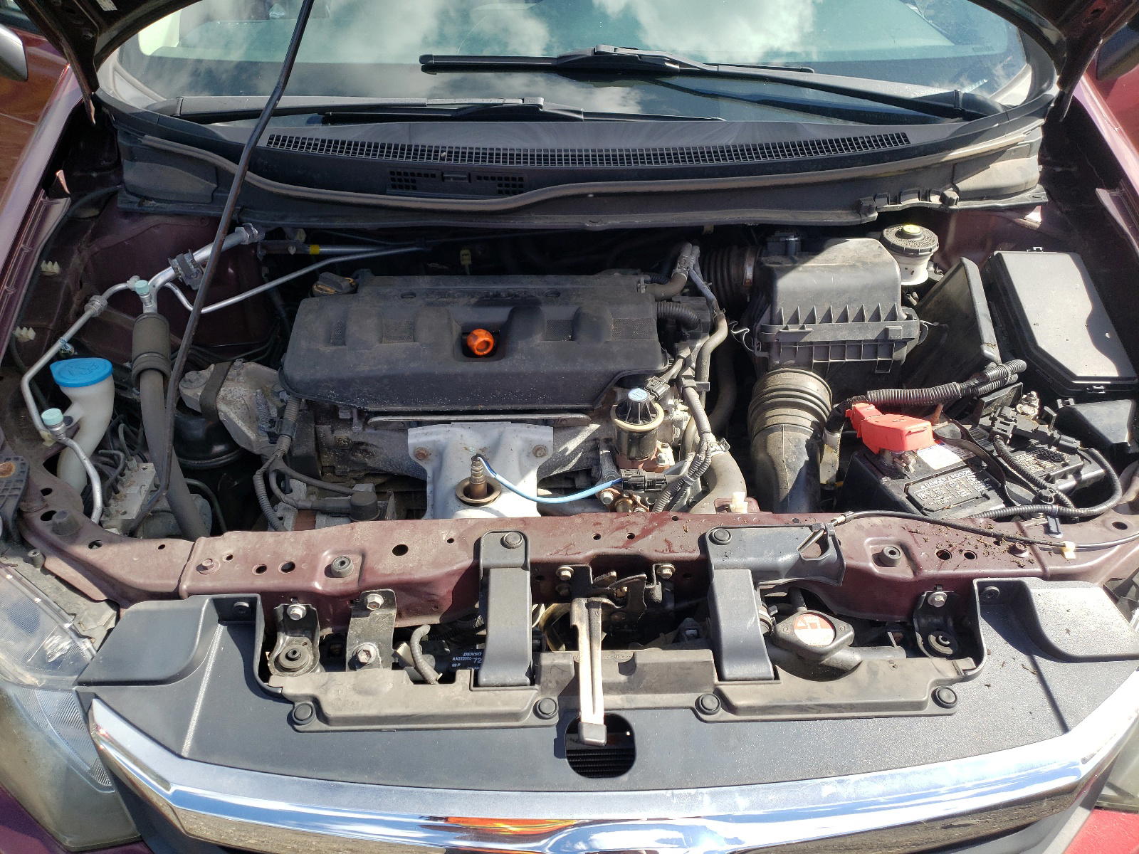Photo 7 from auction – 2012 HONDA CIVIC LX with VIN 2HGFB2F52CH596216