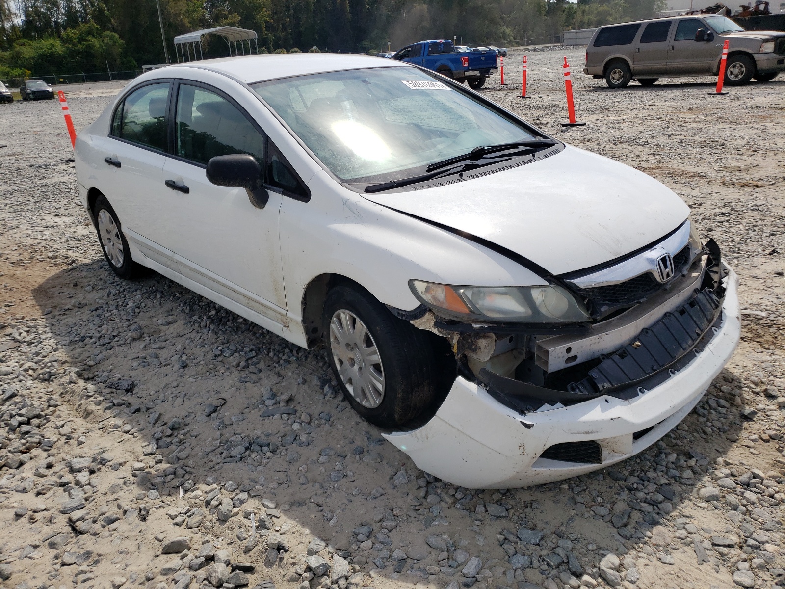 HONDA CIVIC VP 2010 with VIN 2HGFA1F31AH532645 - Photo from auction