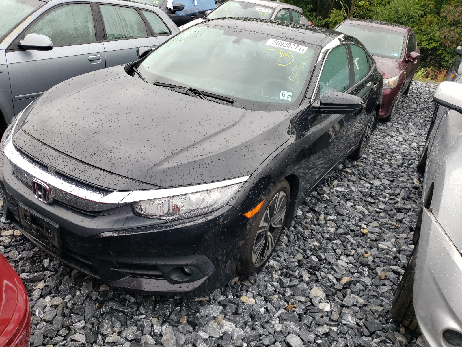 Photo 2 from auction – 2017 HONDA CIVIC EX with VIN 19XFC1F36HE203647