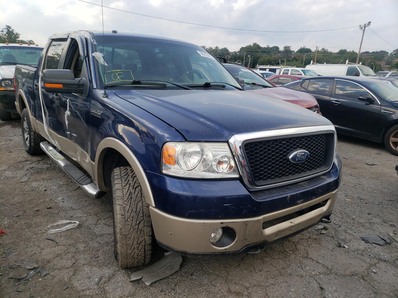 FORD F150 SUPER 2008 with VIN 1FTPW14V28FA59519 - Photo from auction
