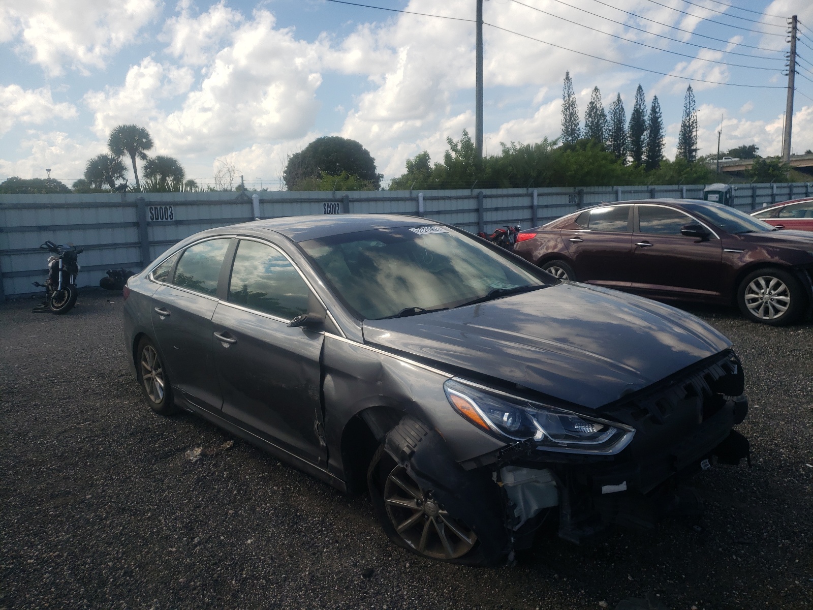 Photo 1 from auction – 2018 HYUNDAI SONATA SE with VIN 5NPE24AF9JH700548